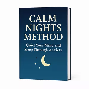 Cover image for Online course Calm Nights Method: Quiet your Mind and Sleep Through Anxiety