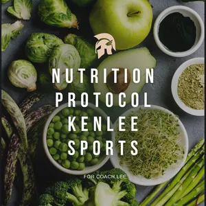 Cover image for Ebook Nutrition Protocol Kenlee Sports lose weight