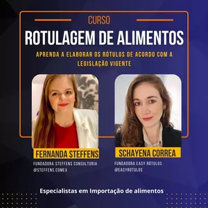 Imagem de capa para o Curso online ROTULAGEM DE ALIMENTOS