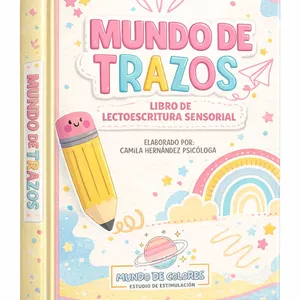 Imagen de portada para Ebook MUNDO  DE TRAZOS: LIBRO DE LECTOESCRITURA SENSORIAL