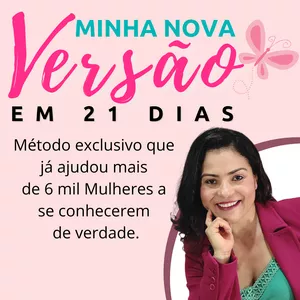 Imagem de capa para o Curso online Minha Nova Versão em 21 Dias 💃🏻