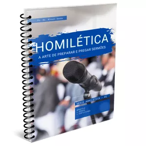 Imagem do curso CURSO DE HOMILÉTICA - A ARTE DE PREPARAR E PREGAR SERMÕES