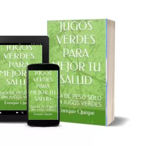 Imagen de portada para Ebook Jugos verdes: La solución para perder peso de forma natural y saludable