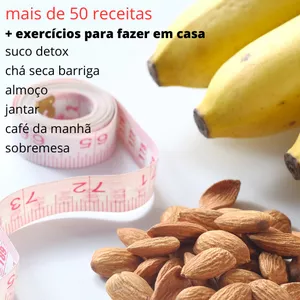Imagem de capa para o Ebook receita para emagrecer