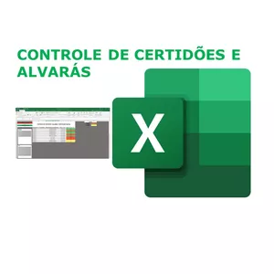 Imagem de capa para o Curso online Planilha de Controle de Certidões e Alvarás