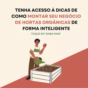 Imagem de capa para o Ebook Guia Prático de Hortas Orgânicas