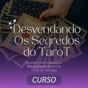 Imagem do curso Curso Desvendando os Segredos do Tarot: Seja um Tarólogo