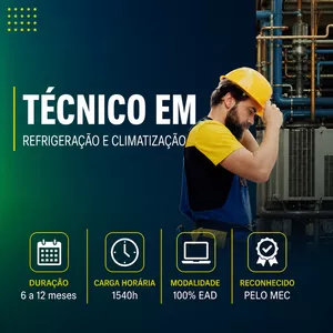 Imagem do curso Curso Técnico em Refrigeração e Climatização