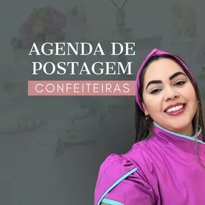 Imagem de capa para o Curso online Agenda de postagem para Confeiteiras