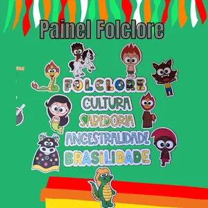 Imagem de capa para o Ebook Painel Folclore