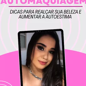 Imagem de capa para o Ebook E-BOOK: GUIA DA AUTO MAQUIAGEM