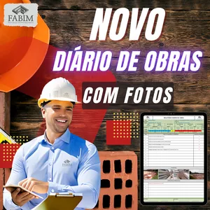 Planilha Diário de Obra Automatizado + Template EAP Ms Project  + Planilha QDR  (Quadro Duração Recurso) - Presente de Natal