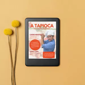 Imagem de capa para o Ebook E-book: A tapioca na minha história