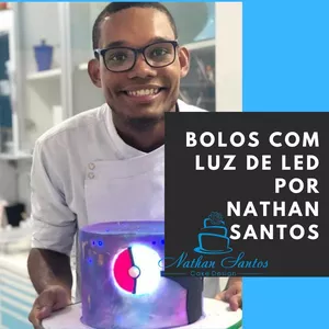 Imagem de capa para o Curso online Bolos com Luz de Led por Nathan Santos