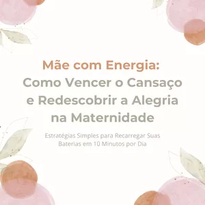 Imagem de capa para o Curso online Mãe com Energia: eBook + Planner