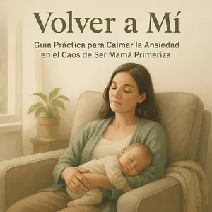 Imagen de portada para Ebook Volver a Mí: Guía Práctica para Calmar la Ansiedad en el Caos de Ser Mamá Primeriza