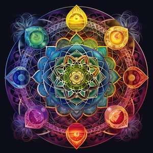 Imagem de capa para o Ebook E-book – Harmonizando os 7 Principais Chakras: Uma Visão Esotérica Holística