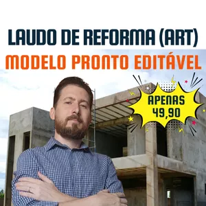 Imagem do curso LAUDO DE REFORMA (ART) - MODELO 100% PRONTO