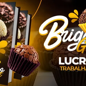 Imagem de capa para o Ebook Ebook Brigadeiros Gourmed