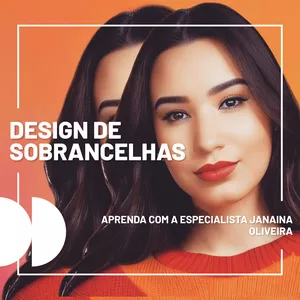 Imagem de capa para o Ebook Curso designer de sobrancelhas