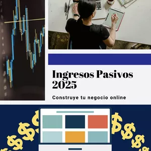 Imagen de portada para Ebook Ingresos Pasivos 2025. Construye Tu Negocio Online.