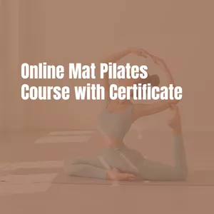 Cover image for Online course Online Mat Pilates Course with Certificate