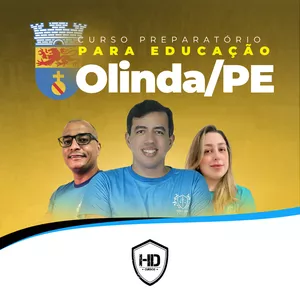 Imagem de capa para o Curso online CURSO PREPARATÓRIO PARA EDUCAÇÃO PARA PREFEITURA DE OLINDA/PE - HD CURSOS