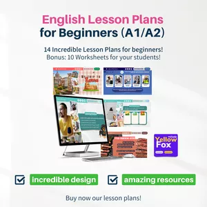 Cover image for Ebook English Lesson Plans for Beginners (A1/A2)