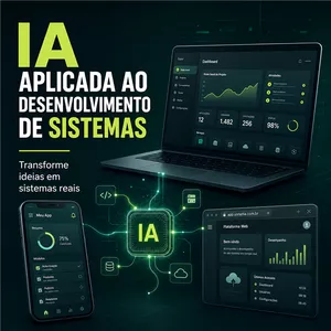 Imagem do curso Desenvolvimento de Sistemas com IA na Prática