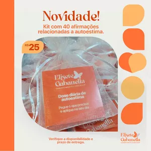 Imagem de capa para o Ebook Dose diária de autoestima