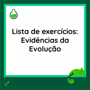 Imagem de capa para o Curso online Lista de exercícios - Evidências que existe evolução