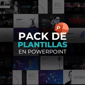 Imagen de portada para Curso online Pack de plantillas en powerpoint - premium