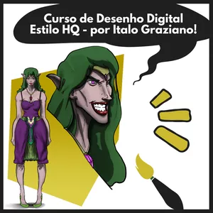 Imagem do curso Curso de Desenho Digital - Método HQ 