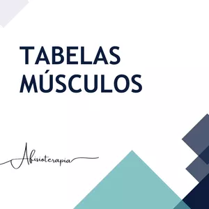 Imagem de capa para o Ebook Tabelas de músculos 