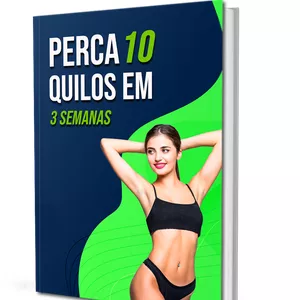 Imagem de capa para o Ebook Perca 10 quilos em 3 semanas