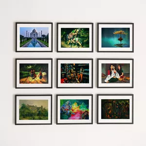 Cover image for Online course Printable Landscape wall photos ( 9 pages ) for Frame