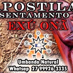 Imagem de capa para o Ebook APOSTILA ASSENTAMENTO EXÚ ONÃ