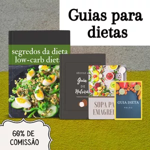 Imagem de capa para o Ebook Guias para Dieta