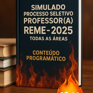 Imagem de capa para o Ebook 🗣️ Simulado REME 2025 – Língua Inglesa