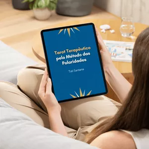 Imagem de capa para o Ebook Tarot Terapêutico pelo Método das Polaridades