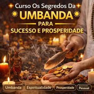 Curso Curso Os Segredos Da Umbanda Para Sucesso E Prosperidade