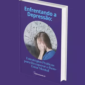 Imagem de capa para o Ebook Enfrentando a Depressão: Estratégias Práticas para Recuperar o Bem-Estar Mental
