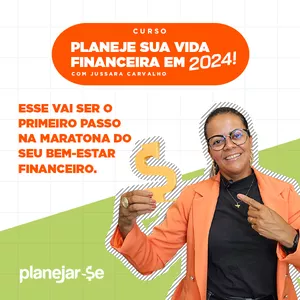 Imagem de capa para o Curso online Curso - Planeje sua vida financeira em 2024