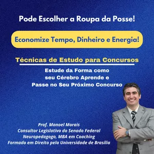 Imagem do curso Curso de Técnicas de Estudo para Concursos - Prof. Manoel Morais