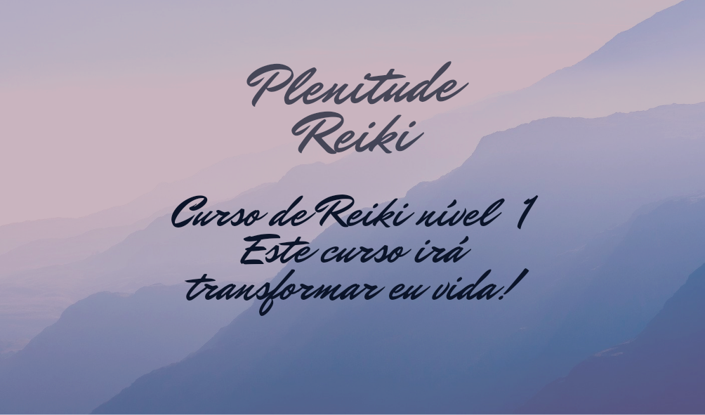 Imagem do curso Curso de Reiki nível 1