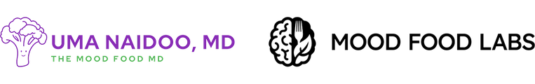 Dr. Uma Naidoo + Mood Food Labs logo