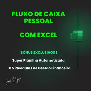 Imagem de Fluxo de Caixa Pessoal com Excel + Bônus 8 videoaulas criado por Liquidez Consultoria - Gestão Financeira na hotmart
