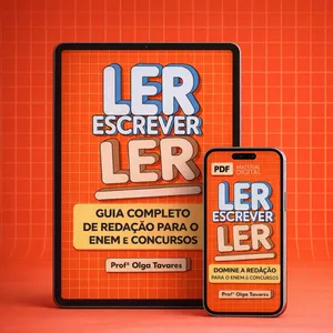 Imagem de capa para o Ebook Ler Escrever Ler