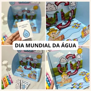Imagem de capa para o Ebook Atividade Ciclo da Água
