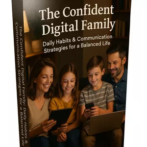 Cover image for Ebook The Confident Digital Family Daily Habits and Communication Strategies for a Balanced Life